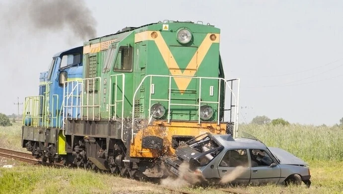 Przeprowadzili symulację wypadku kolejowego