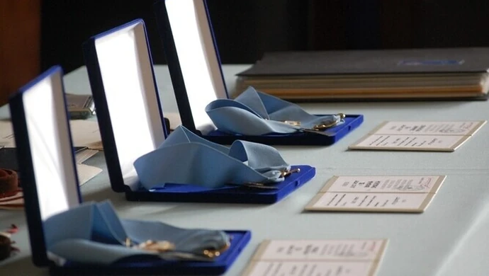 B. Smoleń, K. Ziemiec, J. Krupska wyróżnieni