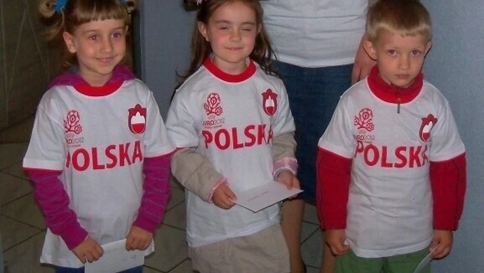 Mecz finałowy Euro w piotrkowskim przedszkolu