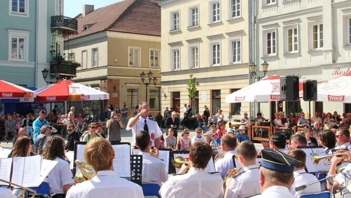 Piotrkowska Orkiestra Dęta na podium