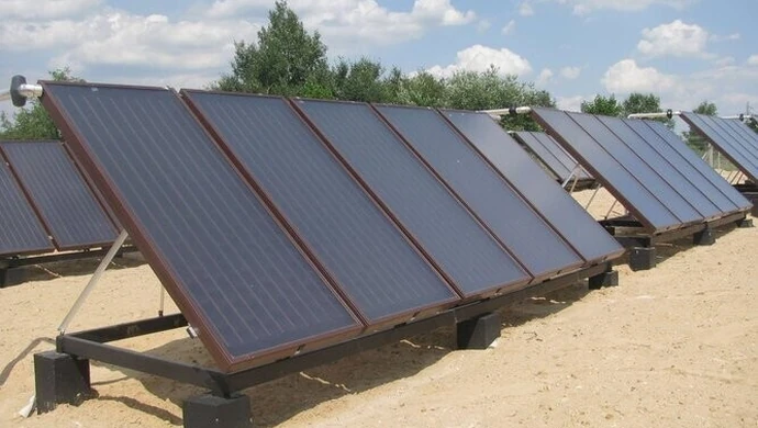 Kolektory słoneczne w radomszczańskim szpitalu