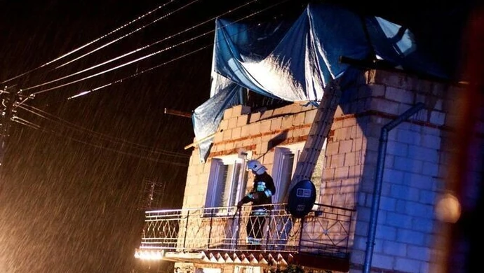 Region: Nawałnica zrywała dachy