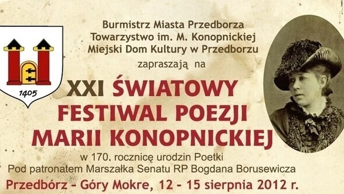 Region:  Światowy Festiwal Poezji Marii Konopnickiej
