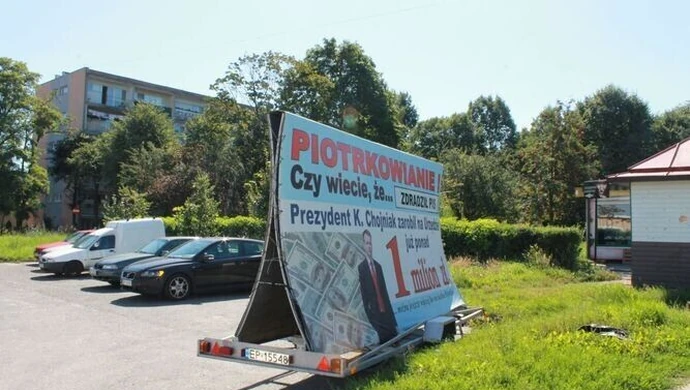 Piotrkowianin ukarany za “reklamę” prezydenta?
