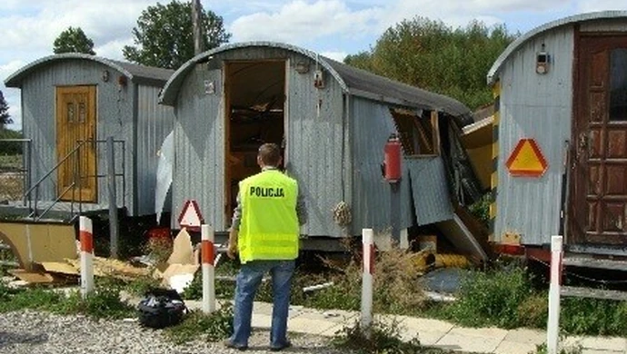 Region: Wybuch gazu i śmierć dozorcy