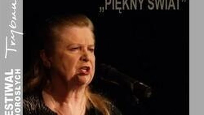 "Piękny świat" - koncert Stanisławy Celińskiej