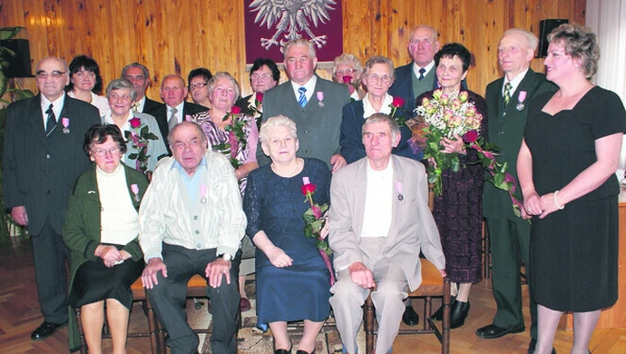  Złoty jubileusz zawarcia związku małżeńskiego