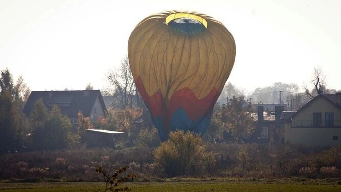 Balon nad Piotrkowem