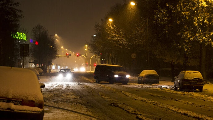 Piotrków: Zima przyszła nie w porę
