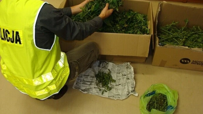 Posiadał osiem kilogramów narkotyków