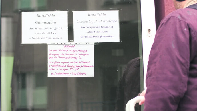 Szkoły katolickie znów mają problem