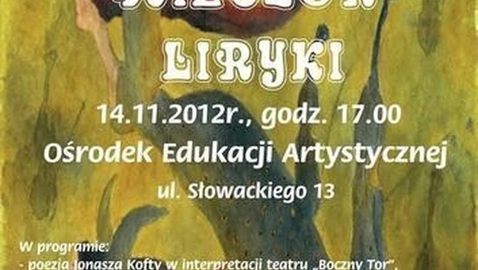Wieczór liryki w Światowy Dzień Seniora