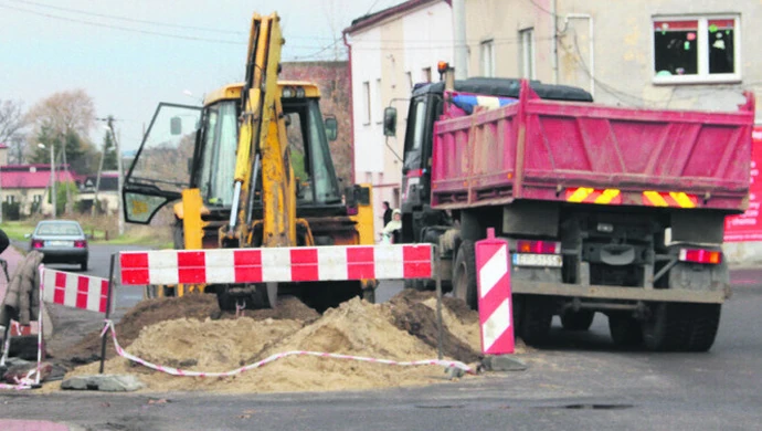 Trwa budowa kanalizacji