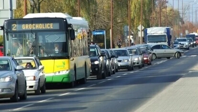 Całe miasto stoi w korku