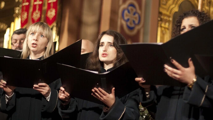 Chór z Lublina w piotrkowskiej cerkwi