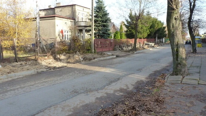 Nowe chodniki na Rolnej w Radomsku