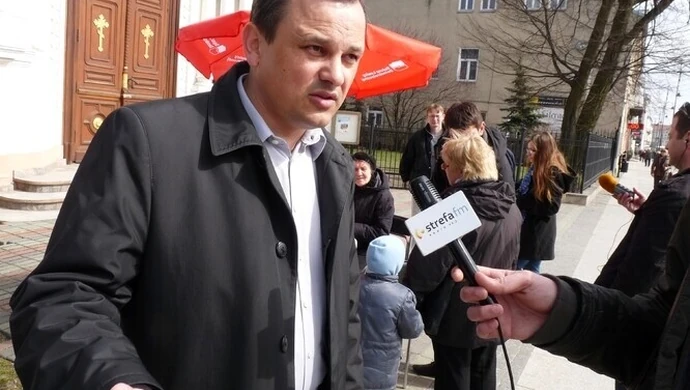 Poseł Ostrowski na dyżurze w Bełchatowie