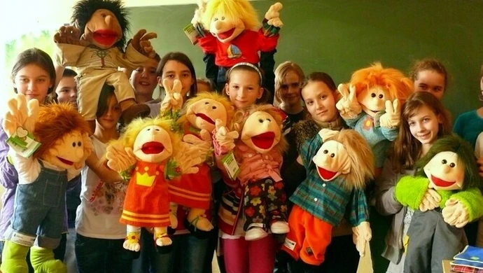 W SP nr 10 uczniom w nauce pomagają muppety