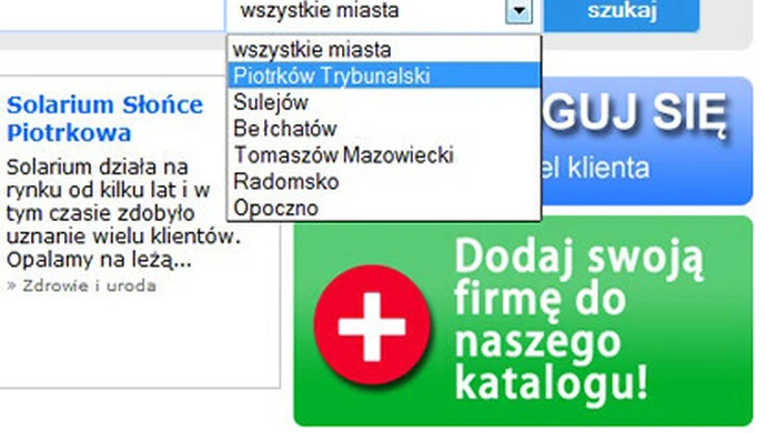 Zareklamuj swoją firmę w Katalogu Firm