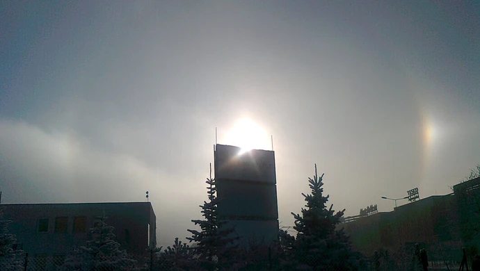 Parhelion nad Piotrkowem