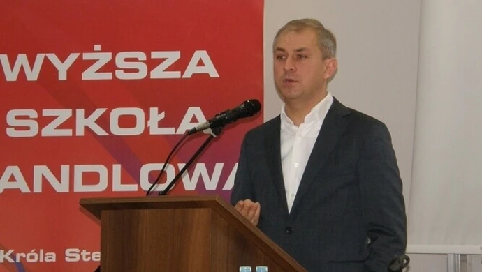 Poseł Napieralski z wykładem w piotrkowskiej WSH