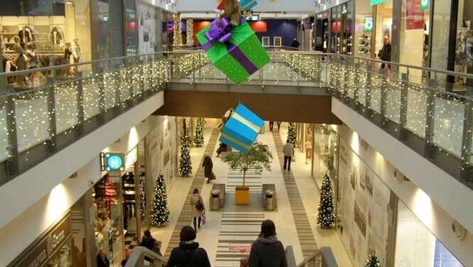 Piotrków: Galeria już przygotowana na święta