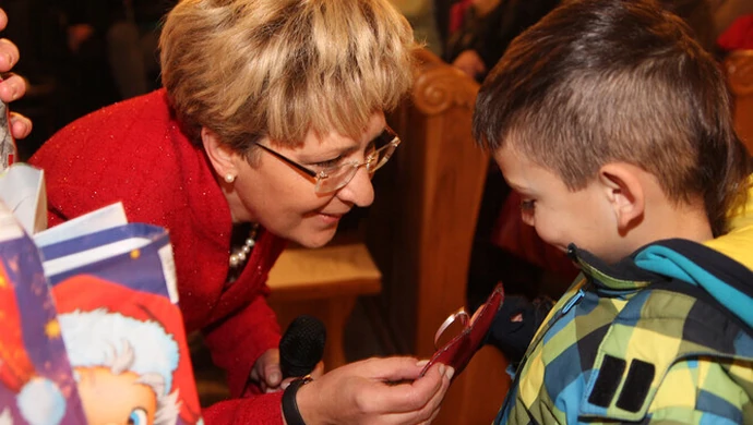 Serduszkowa choinka dla dzieci 