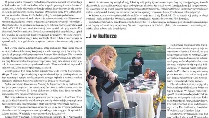 2012 w Radomsku i w powiecie radomszczańskim