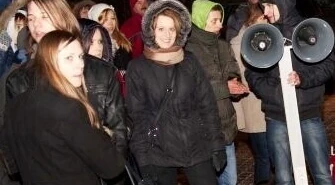 Piotrków: Kolejny protest w obronie IV LO