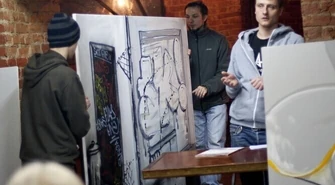 Licytowali obrazy, by wesprzeć Dom Dziecka