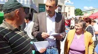 PIO zbiera podpisy na hali targowej