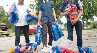 Zebrali ponad 200 kilogramów dla schroniska