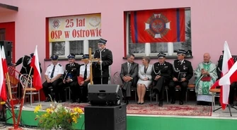 OSP w Ostrowie ma już ćwierć wieku