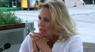 Szapołowska odwiedziła piotrkowską Starówkę