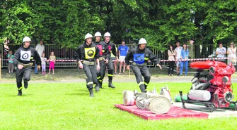 Rywalizowali ochotnicy