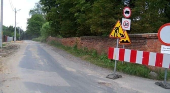 Trwa remont ulicy Krętej w Piotrkowie