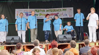  Na festynie zbierali pieniądze dla niepełnosprawnych