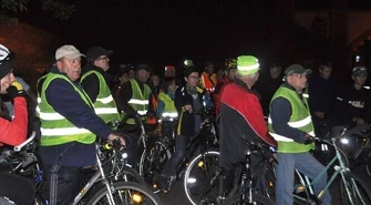 Rowerem po Piotrkowie&#8230; nocą