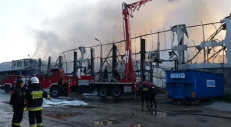 Pożar kosztował gminę 90 tysięcy złotych