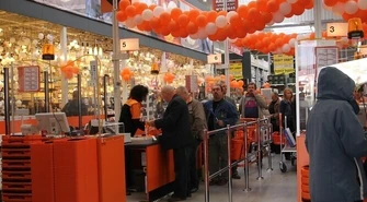 Tłumy na otwarciu OBI w Piotrkowie