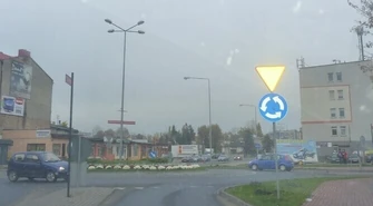 Rondo w oku bezprzewodowej kamery 