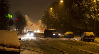 Piotrków: Zima przyszła nie w porę