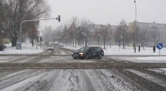 Obfite opady śniegu &#8211; pogorszenie warunków