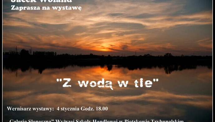 WSH: Fotografia z wodą w tle