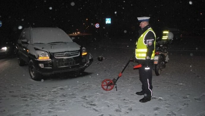 Region: Motorowerzysta ucierpiał w wypadku