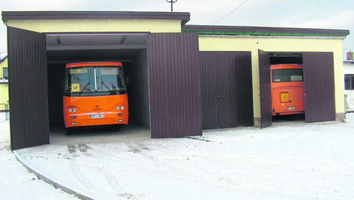 Garaże oddane do użytku