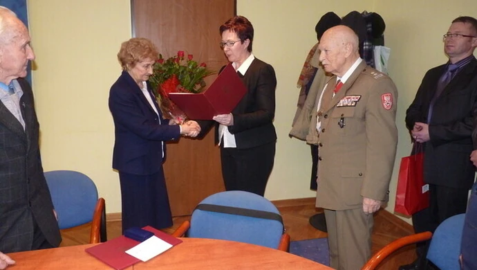 Medal dla radomszczanki