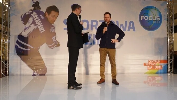 Mariusz Czerkawski zachęcał do uprawiania sportu