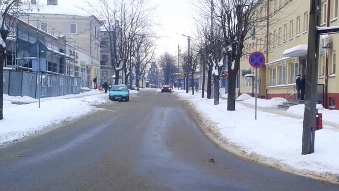 Jest parkomat, ale jest też zakaz zatrzymywania