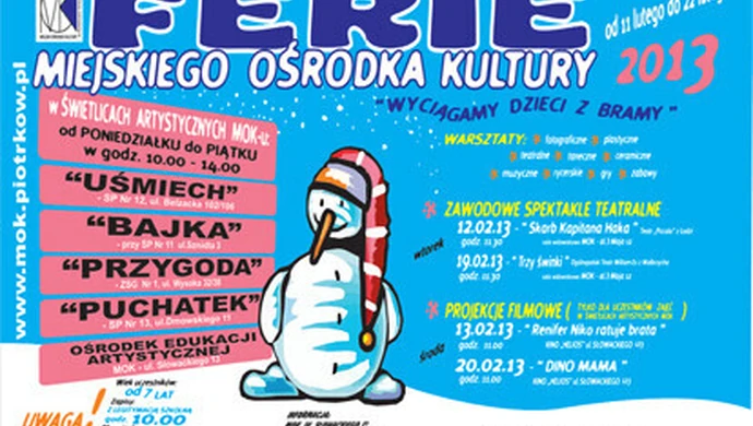 Ferie w Piotrkowie nie muszą być nudne!